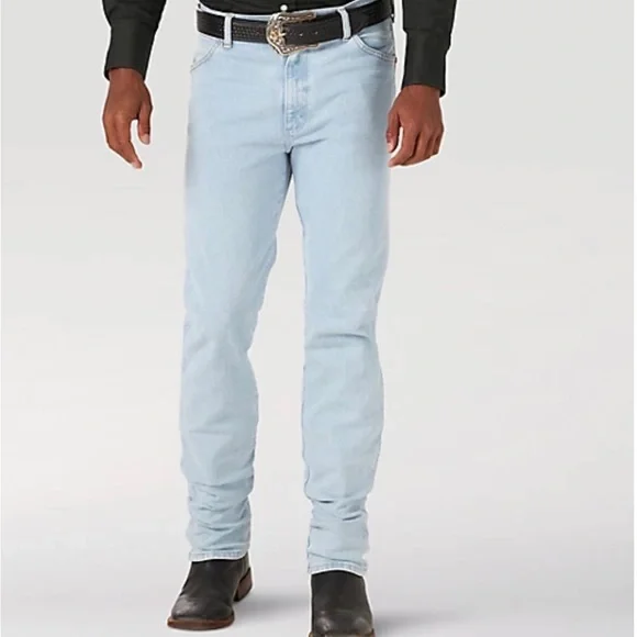 Wrangler® Original Cowboy Cut Stretch Jean - Men's Jeans in Bleach